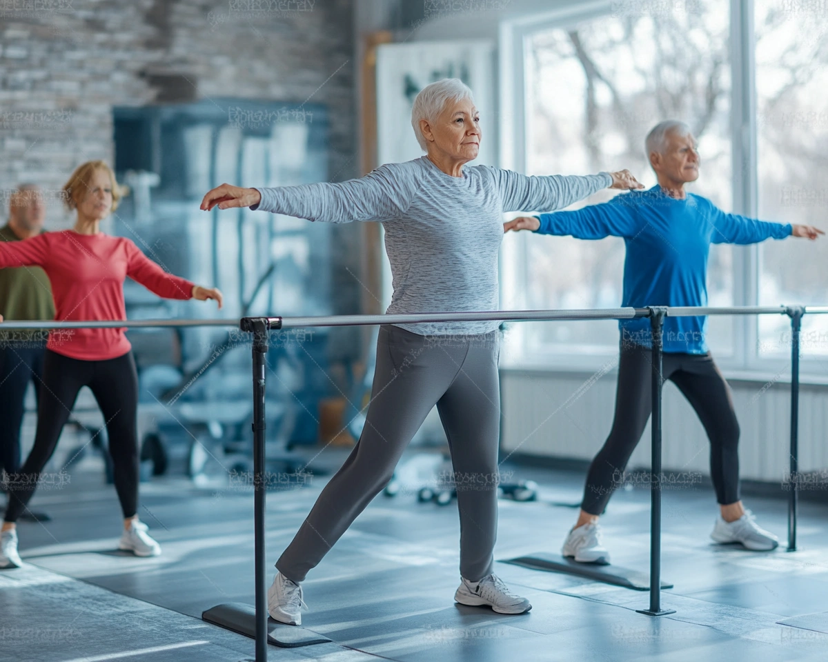 Тренування балансу для пенсіонерів